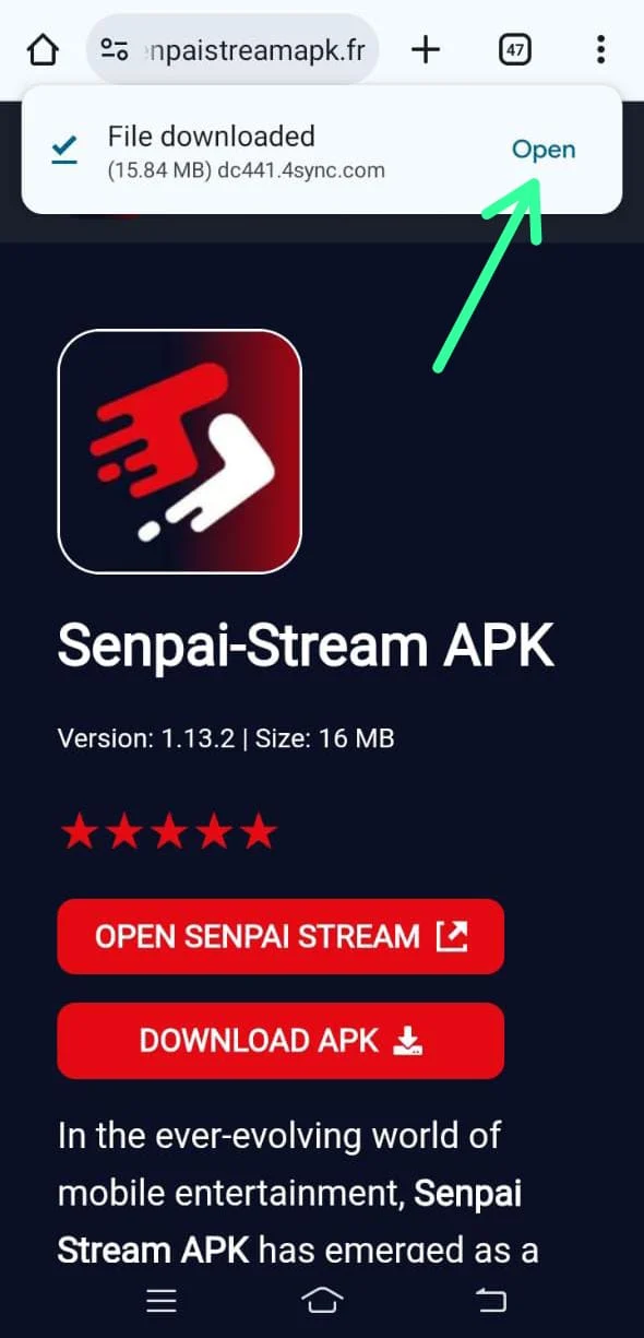 Senpai-Stream APK 2025 Free Movies, Series & Anime Streaming 6 Download Senpai-Stream APK