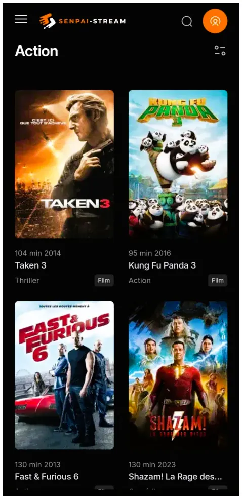 Senpai-Stream APK 2025 Free Movies, Series & Anime Streaming 3 Senpai Stream